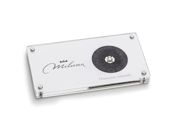 Pietra certificata Miluna BLISTER - IL DIAMANTE ETERNO in Diamante Diamante M1DIA003G7 - M1DIA003G7